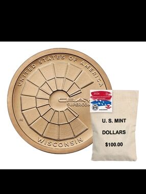 Philadelphia & Denver Mint 2026 WI 1$ Coin (100 coin sack)